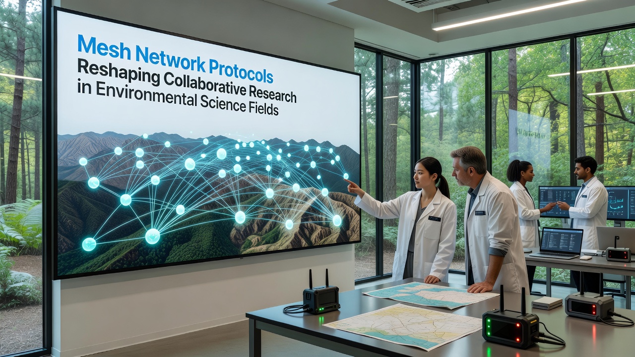 Mesh Network Protocols Reshaping Collaborative Research in Environmental Science Fields