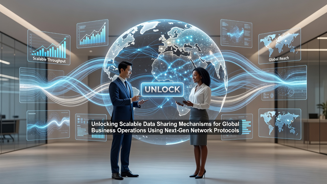 Unlocking Scalable Data Sharing Mechanisms for Global Business Operations Using Next-Gen Network Protocols